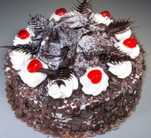 Νηστίσιμη τούρτα Black Forest