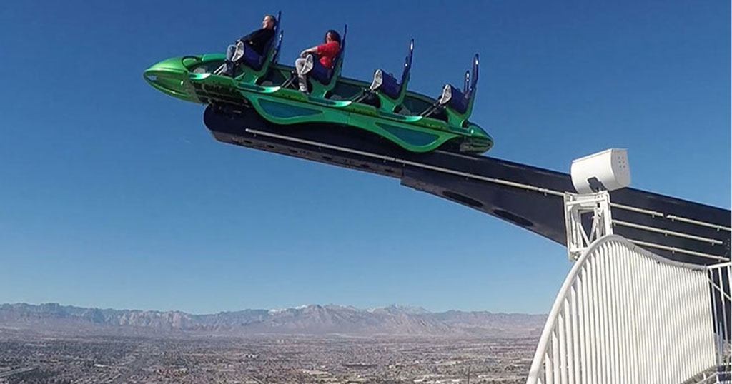 Σε αυτό το roller coaster στο Las Vegas ίσως χρειαστείτε και δεύτερο εσώρουχο