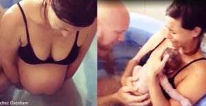 Ο τοκετός μίας μητέρας στο νερό που έγινε viral Δείτε το βίντεο