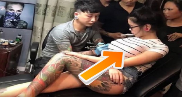 Aυτό που έπαθε Έσκασε ο νεαρός tattoo artist θα το Θυμάται για πάντα… ΕΣΚΑΣΕ το στήθος της την ώρα που έκανε τατουάζ!