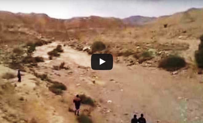 ΑΠΙΣΤΕΥTO! Ένα ποτάμι γεννιέται ξαφνικά στην μέση της ερήμου! (Βίντεο)