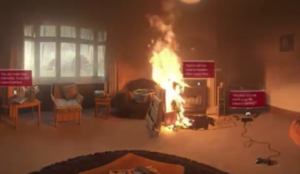 Προσομοιωτής δείχνει πώς καταστρέφεται ένα δωμάτιο από φωτιά μέσα σε μόλις 1 λεπτό
