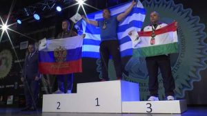 Ο Γιώργος Χαραλαμπόπουλος αναδείχθηκε Ξανά Παγκόσμιος Πρωταθλητής Χειροπάλης !!
