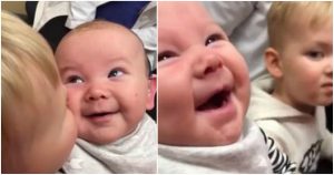 Μωρό που γεννήθηκε κουφό ακούει για πρώτη φορά την φωνή των γονιών του και είναι ότι πιο όμορφο θα δείτε σήμερα