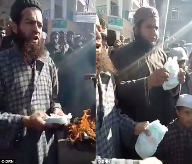 Μουσουλμάνοι καίνε πάνες Pampers γιατί το λογότυπο μοιάζει με το όνομα το Μωάμεθ