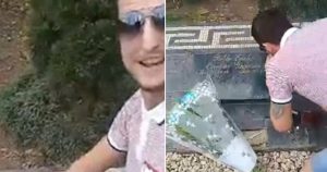 Άγγλος τουρίστας σνιφάρει κοκαΐνη πάνω από τον τάφο του Πάμπλο Εσκομπάρ