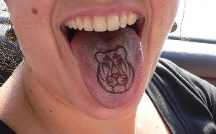 Παράξενα τατουάζ στη γλώσσα