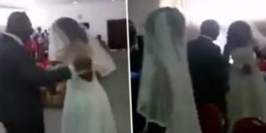 Χαμός σε γάμο: Έφτασε η ερωμένη του γαμπρού ντυμένη νύφη (vid)