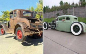 Εντυπωσιακές μεταμορφώσεις παλιών αυτοκινήτων