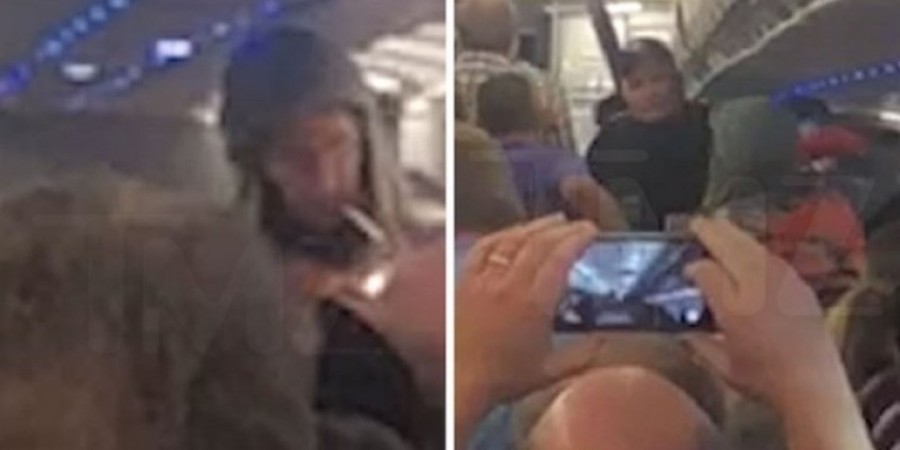 Επιβάτης άναψε τσιγάρο με μαριχουάνα σε αεροπλάνο
