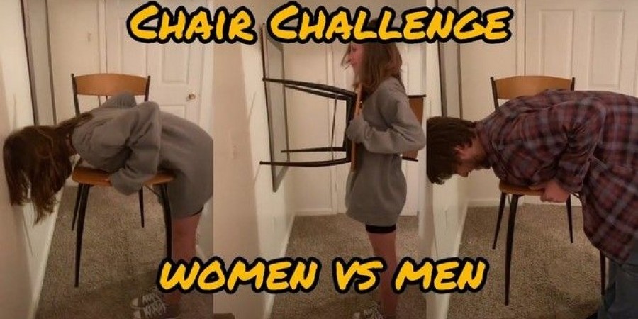 Χαμός με το chair challenge που μπορούν να κάνουν μόνο οι γυναίκες (ΒΙΝΤΕΟ)