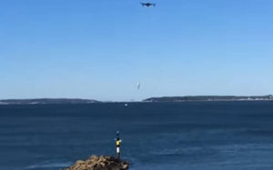 Ψάρεμα με drone εν μέσω καραντίνας