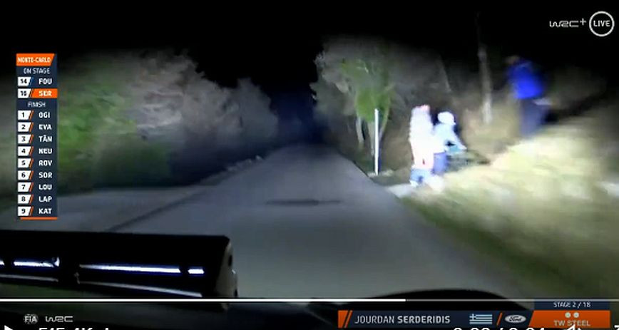 Έλληνας οδηγός αγώνων στο ράλι του Μόντε Κάρλο κατέγραψε ζευγάρι να κάνει σεξ στην άκρη του δρόμου – Δείτε βίντεο