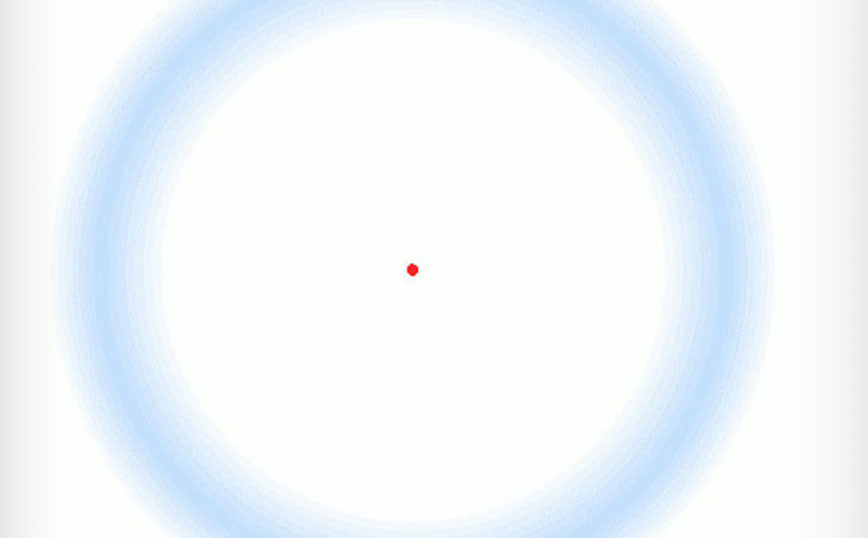 Η οφθαλμαπάτη με τον μπλε κύκλο που εξαφανίζεται