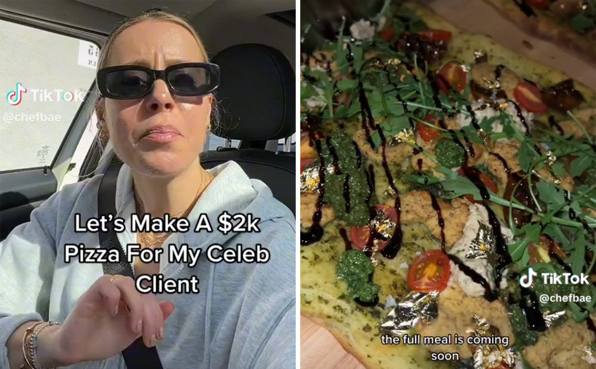 Διχάζει η πίτσα των 2.000 δολαρίων για διάσημο πελάτη – «Εκτός πραγματικότητας»