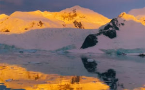 Η Χρυσή Ώρα στην Ανταρκτική δημιουργεί ένα απόκοσμο σκηνικό