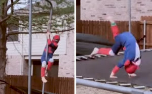 Ένα παιδί… spiderman
