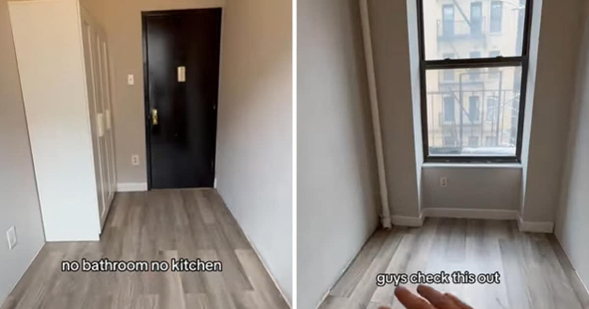 Αυτό είναι πιθανόν το μικρότερο διαμέρισμα του Μανχάταν – Δεν έχει καν μπάνιο και κοστίζει 1.200 δολάρια το μήνα