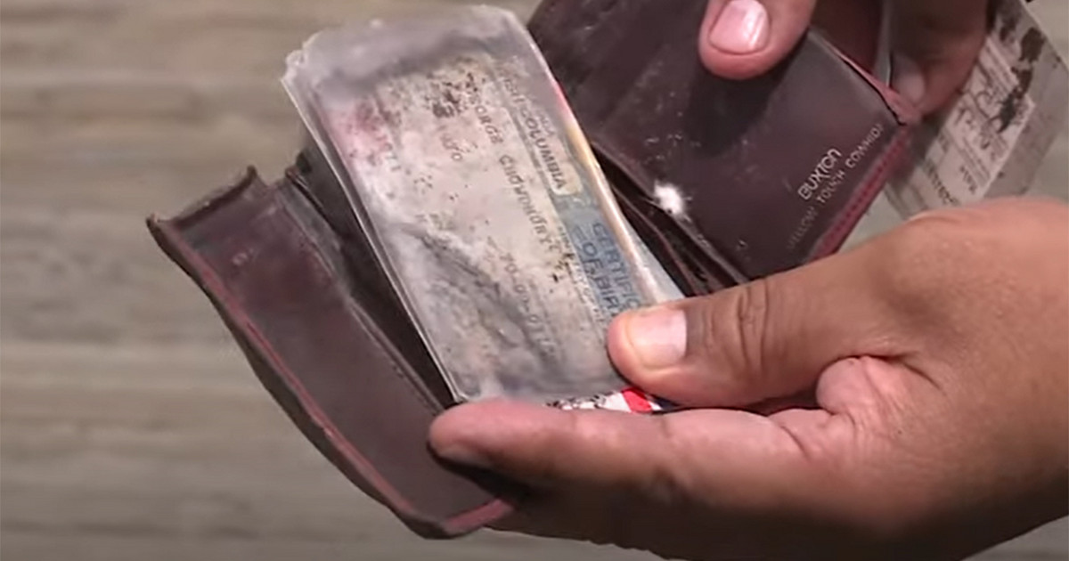 Βρήκε το χαμένο του πορτοφόλι μετά από 33 χρόνια