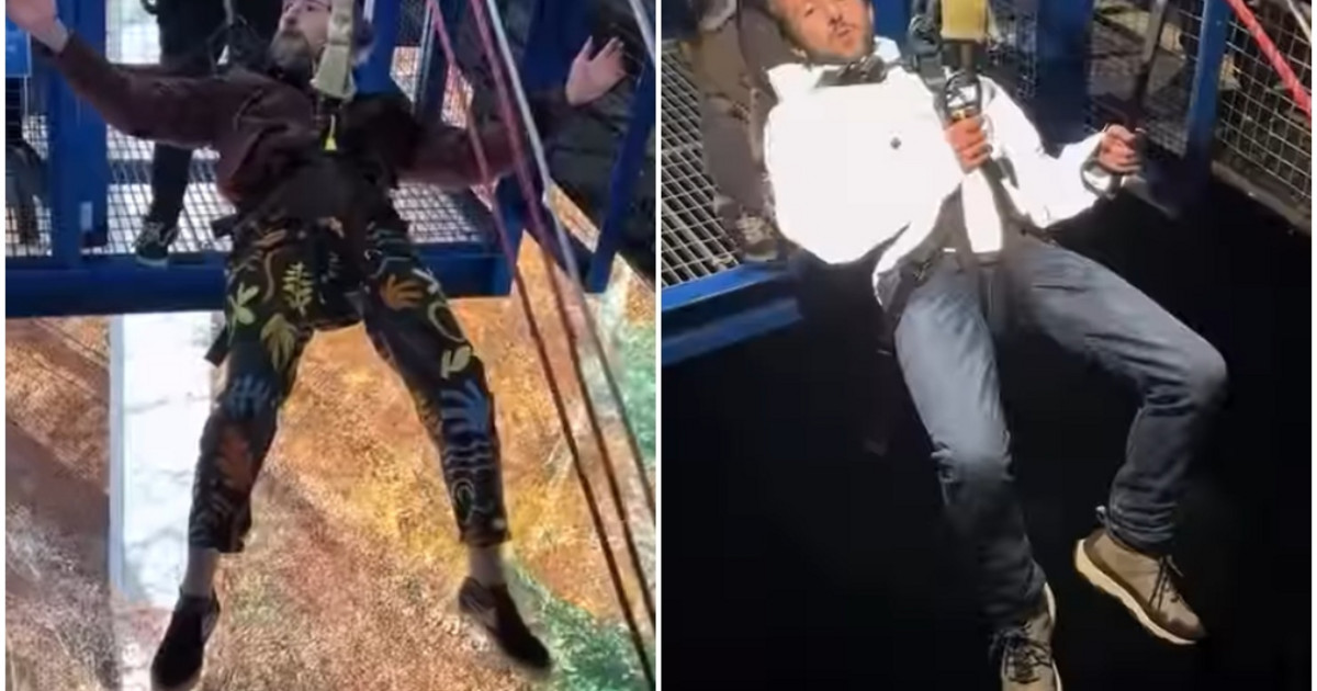 Κάποιοι ίσως δεν ήταν έτοιμοι για bungee jumping