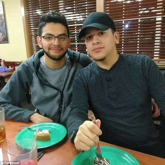 The Denver Police Department is now trying to determine whether the attack was motivated by Huizar (right) and Roman's (left) sexual orientation, which would make it a hate crime