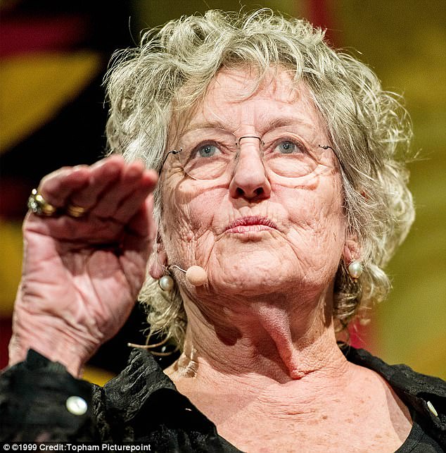 Germaine Greer, 79 (pictured at the Hay Festival in Wales today) has said she doesn't believe rape is a spectacularly violent crime and it mostly 'bad sex'